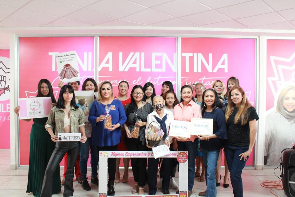 Anuncia Tania Valentina iniciativa para impulsar a mujeres emprendedoras